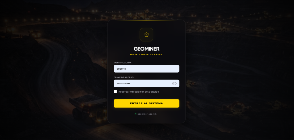 Acceso Administrador